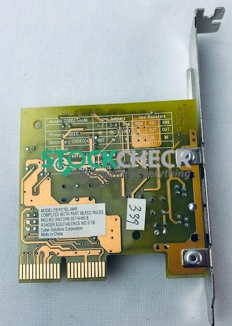 Cyber Solution FB PCTEL AMR Modem Card