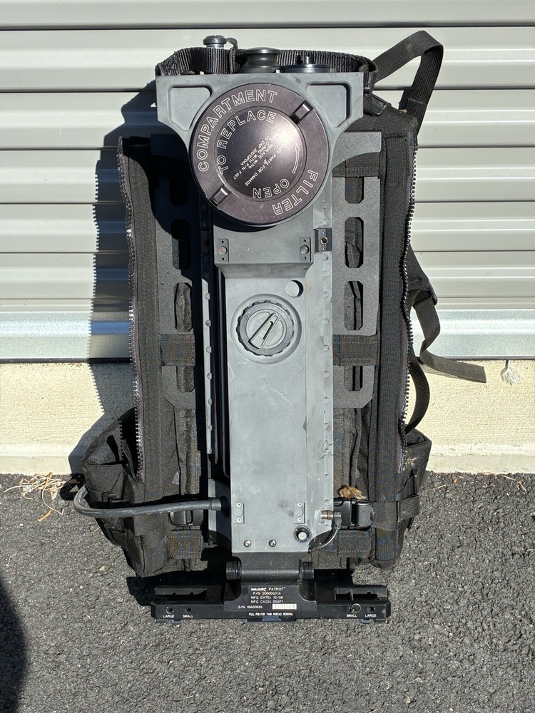 Wilcox Patriot 20000G01A Backpack System SCBA, PAPR Operator Service Pack System