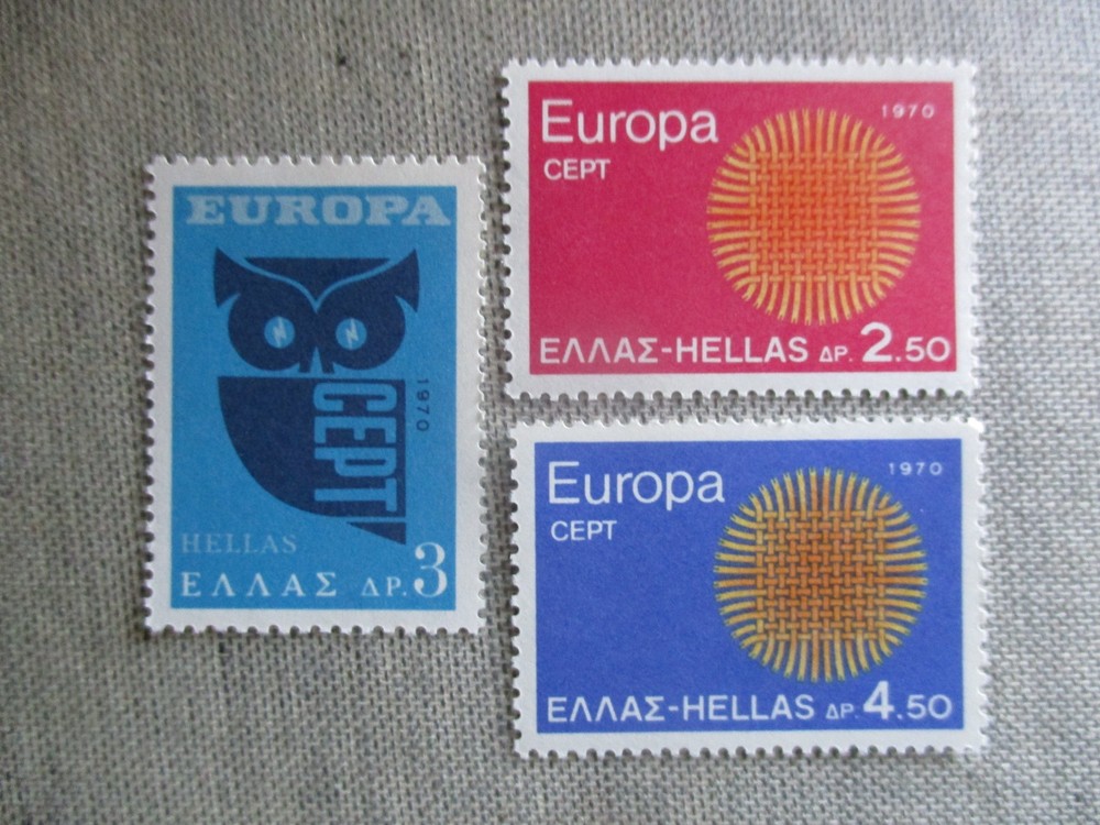 Greece, Scott# 985-987, MNH