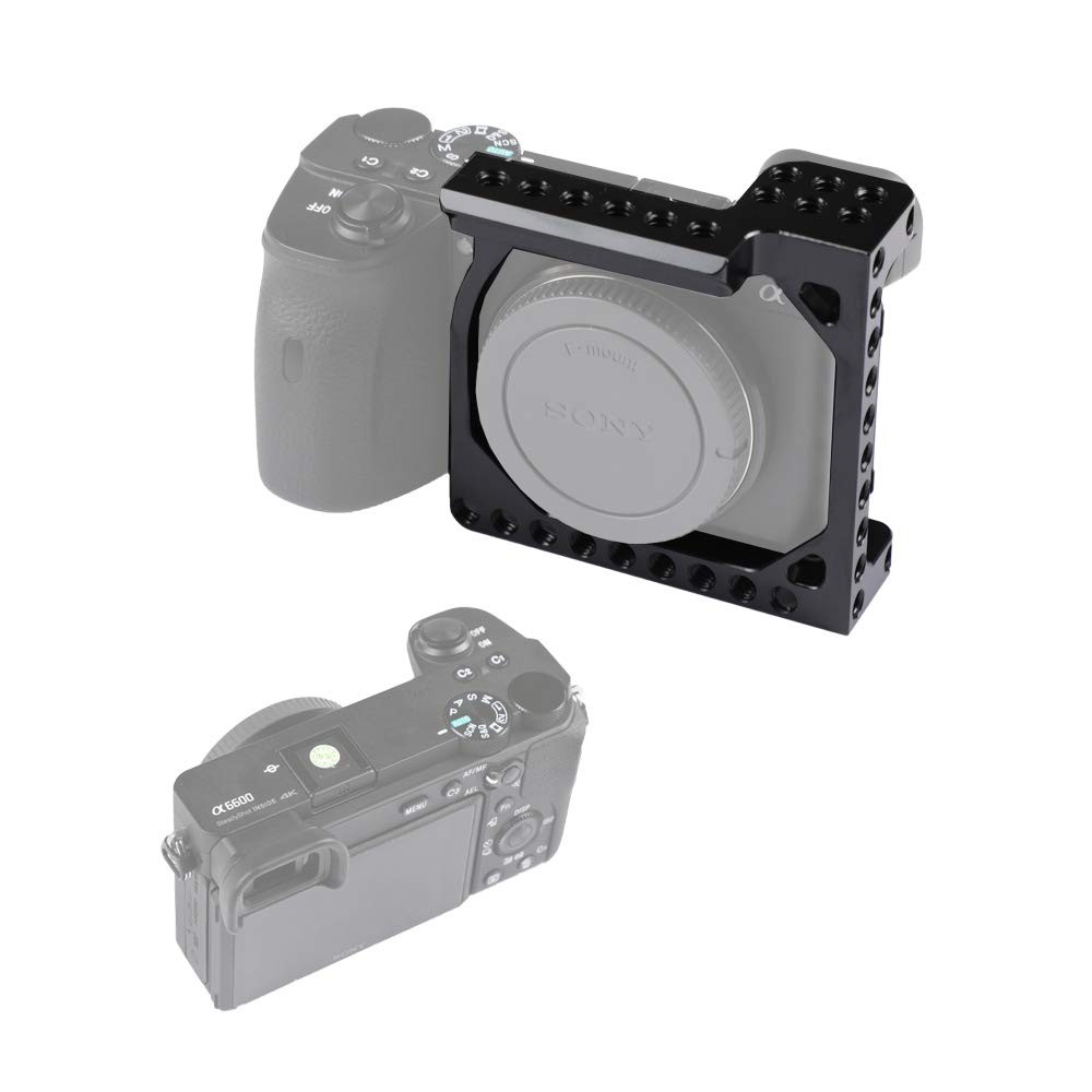 CAMVATE Tiny Cinema Camera Cage Kit for EOS-M - 1850 Black-2