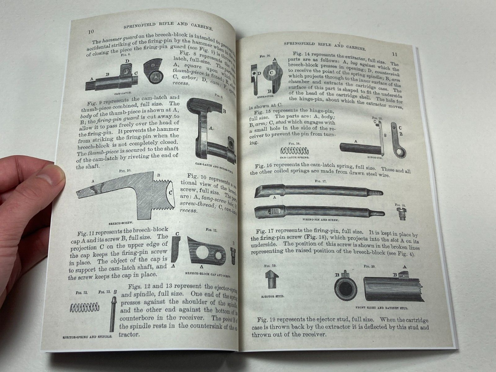 U.S. Army Trapdoor Springfield Rifle Model 1873, Carbine & Revolvers Book 45-70