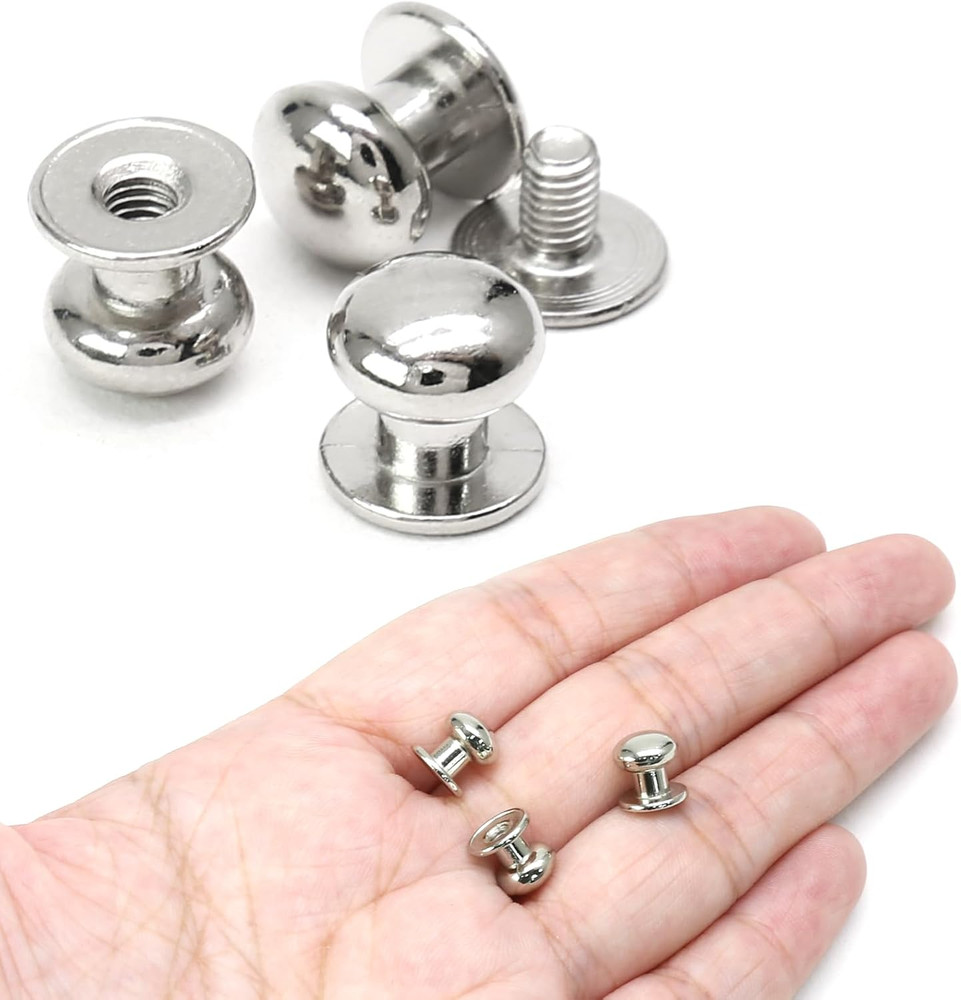 12pcs 0.31'' x 0.39'' Mini Drawer Pulls, Round Cabinet Knobs Handles Pulls for D