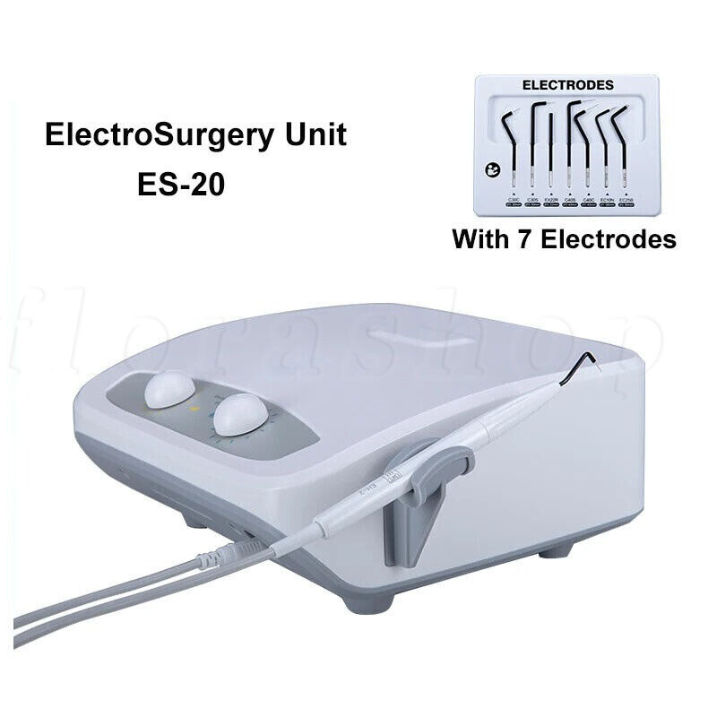Electro Electrosurgery Unit Machine High Frequency Electric 7 Knife Tips