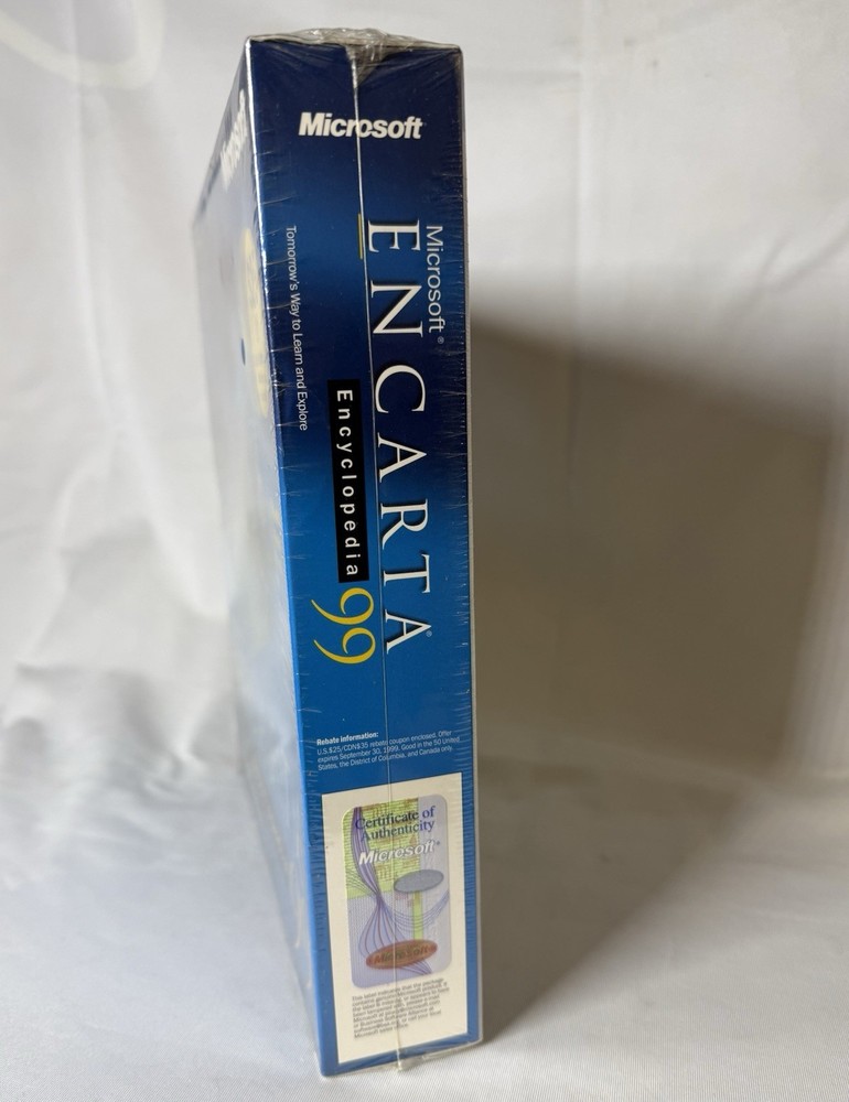 Microsoft Encarta Encyclopedia 99 Sealed