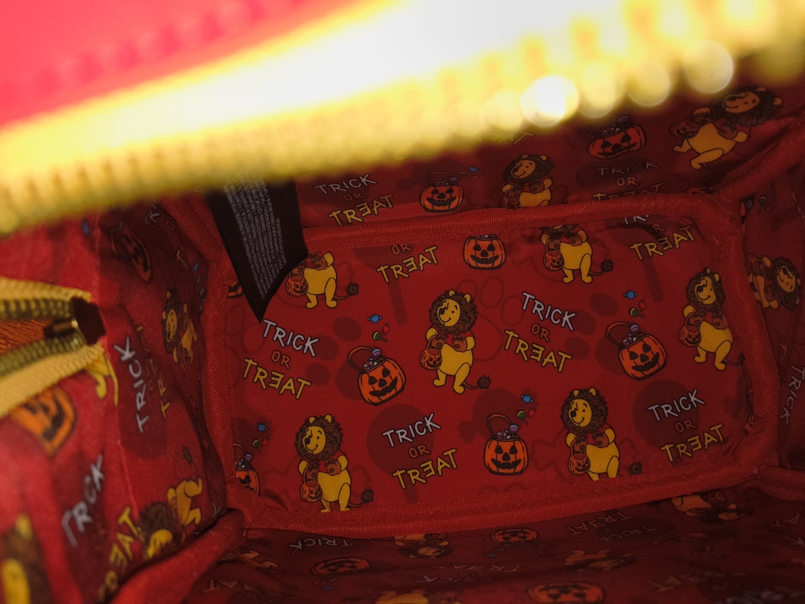 Disney Winnie The Pooh Lion Halloween Loungefly Mini Backpack New with Tags 🍯🐝