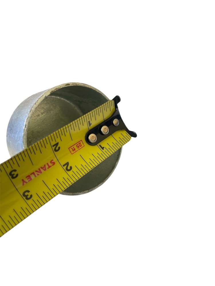 2.5" x 1-5/8" Steel Loop Cap (10 Pack) for Chain Link Fence