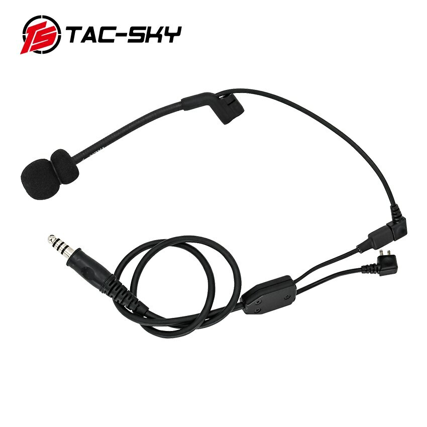 TAC-SKY Y cable /comtac microphone / u94 ptt, for IPSC version comtac ii iii