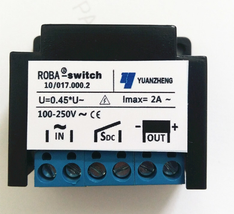 ROBA 10/017.000.2 100-250V 2A Motor Brake Rectifier Rectifier Module 6 Terminals