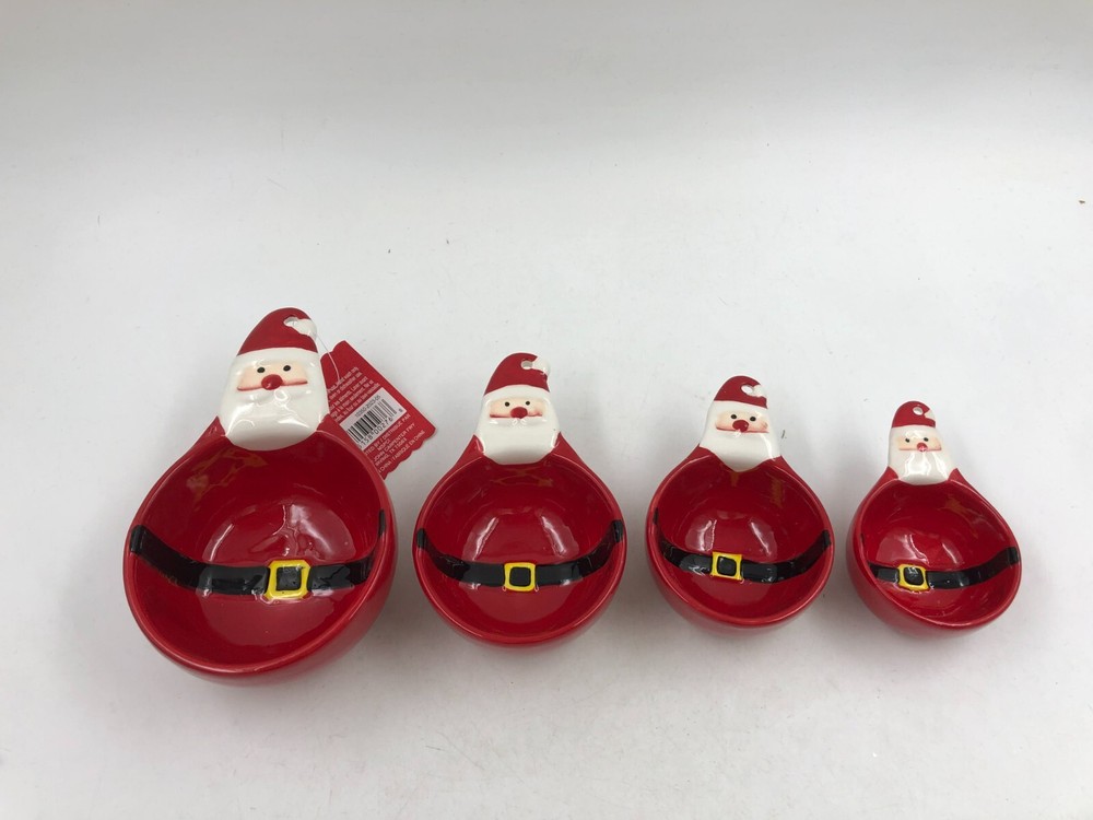 Ashland Ceramic Santa Measuring Cup Set BB01B19022