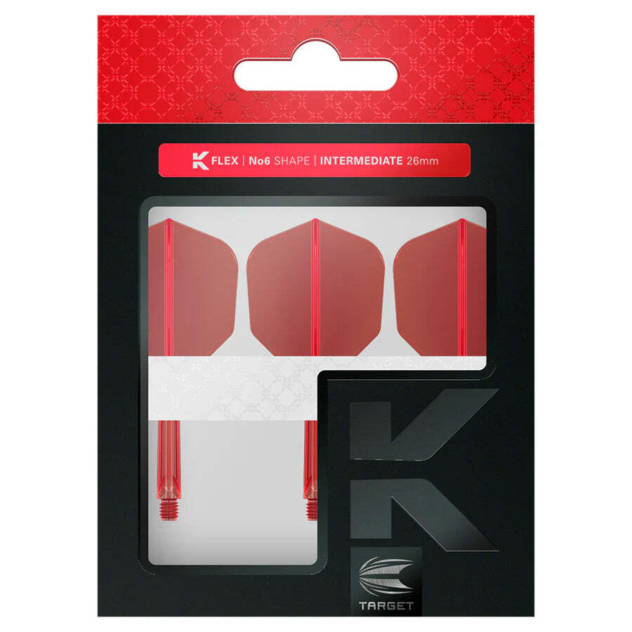 Target K-Flex Flight System No. 6 Intermediate Red