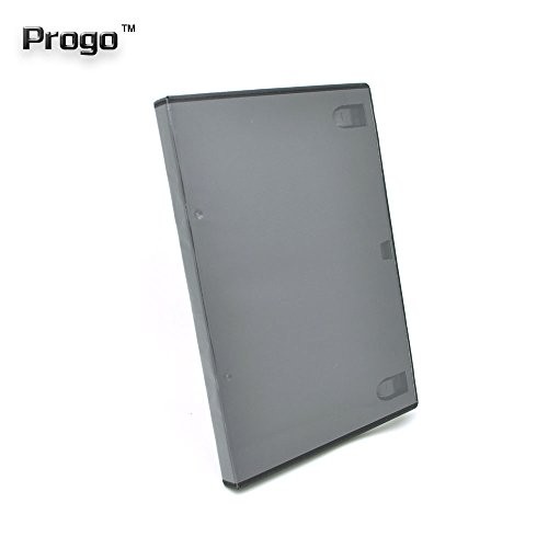 50 Pack Standard Black Single DVD Cases 14MM
