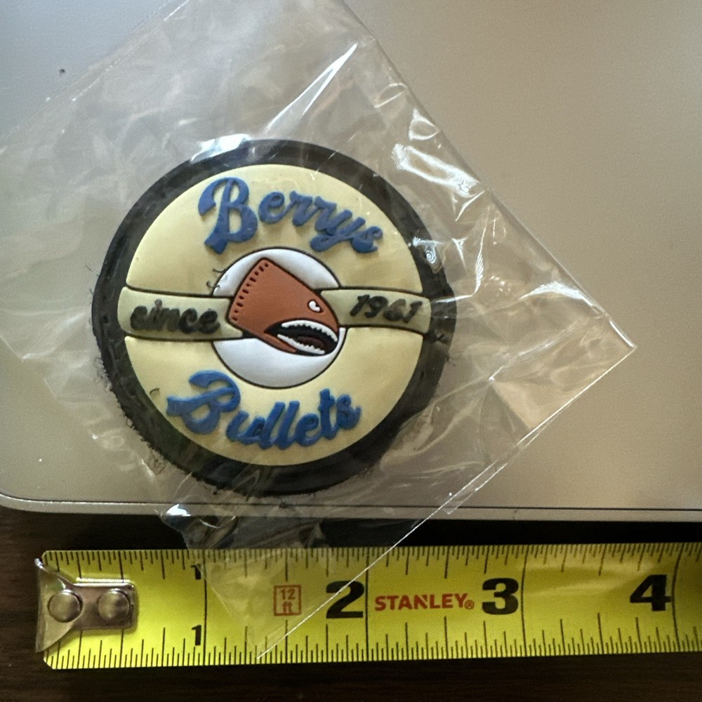 Berrys Bullets Reloading Ammunition Morale Patch PVC Hook Loop SHOT Show