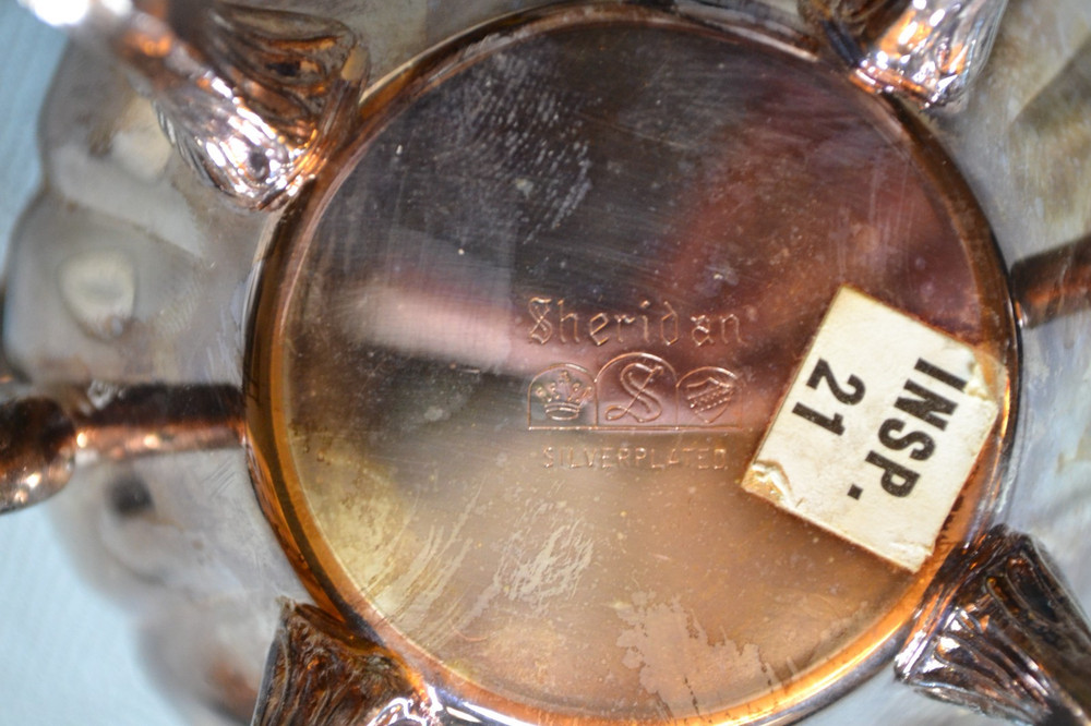 Sheridan Silver Plated Sugar Bowl