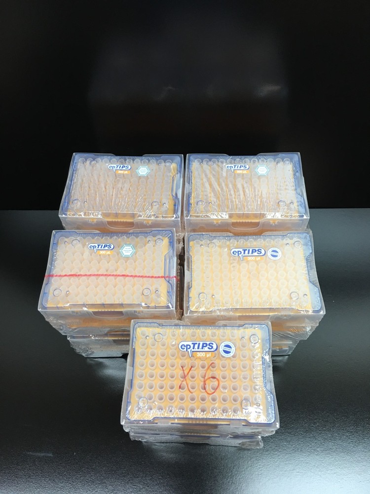 Eppendorf 300uL epTIPS Pipette Tips Lot 6 Racks