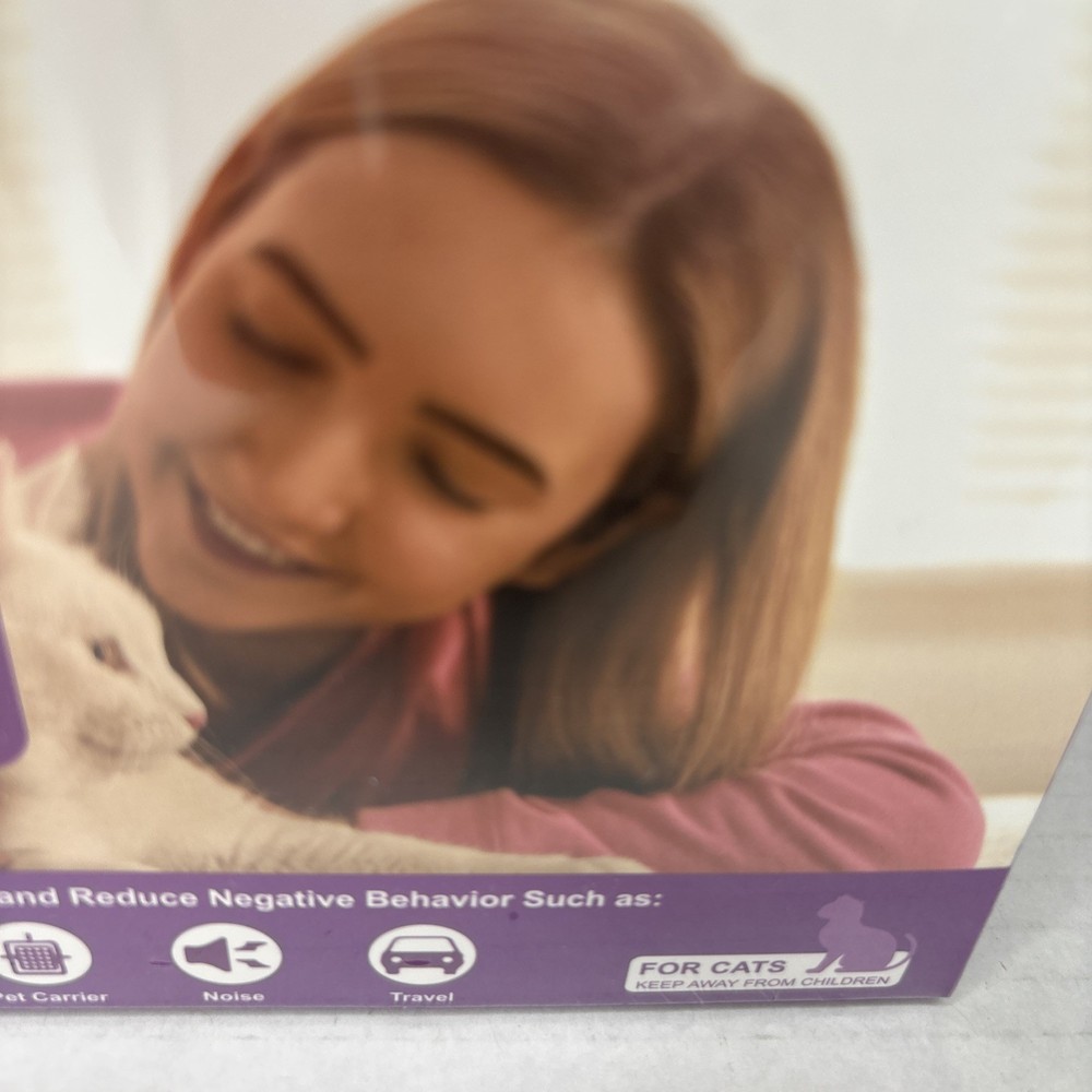 BRAND NEW “Cat Calming Pheromone Diffuser Kit”: 2 Diffusers & 4 Refills