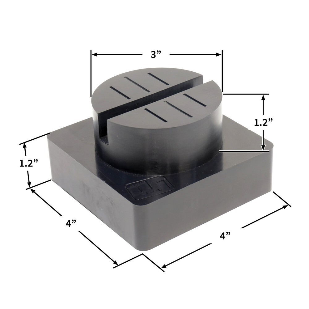Quickjack Round Urethane Pinch Weld Blocks - 5300011