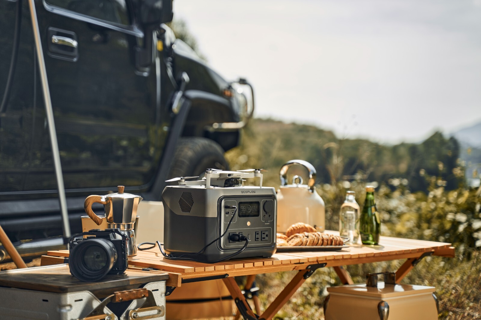 EcoFlow New RIVER 2 Max Portable Power Station 512Wh LFP Generator for Outdoor