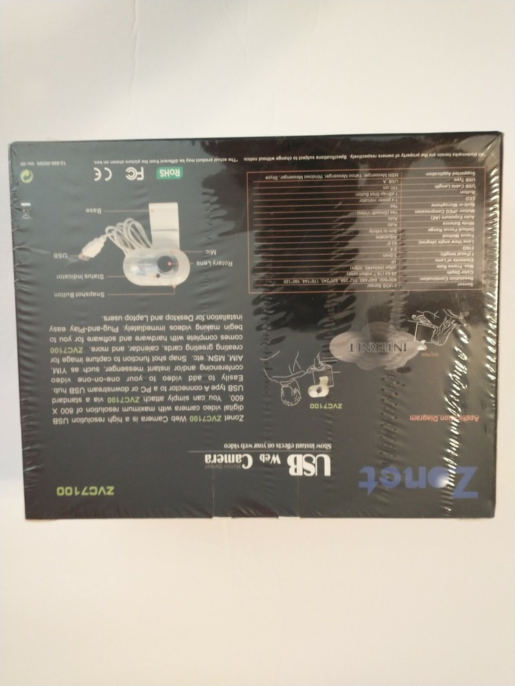 Zonet USB Webcam ZVC7100