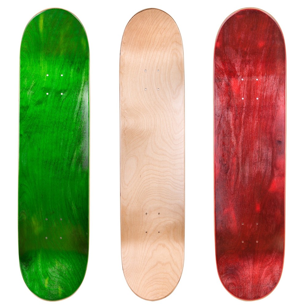 Cal 7 Blank Maple 8.5" Skateboard Deck Multi Color 3 Pieces