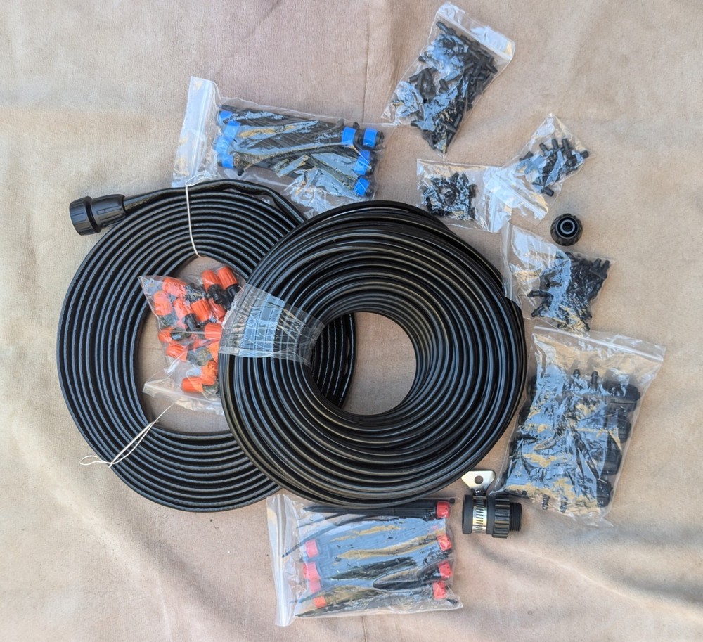 INDIVIDUAL PLANTS DRIPPING IRRIGATION KIT