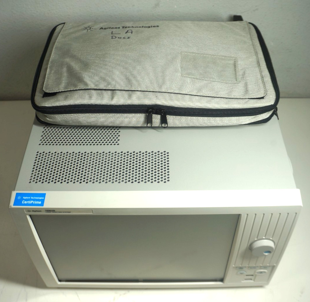 Agilent - 16902B - Logic Analysis System w/6 POD Cables and case for documents