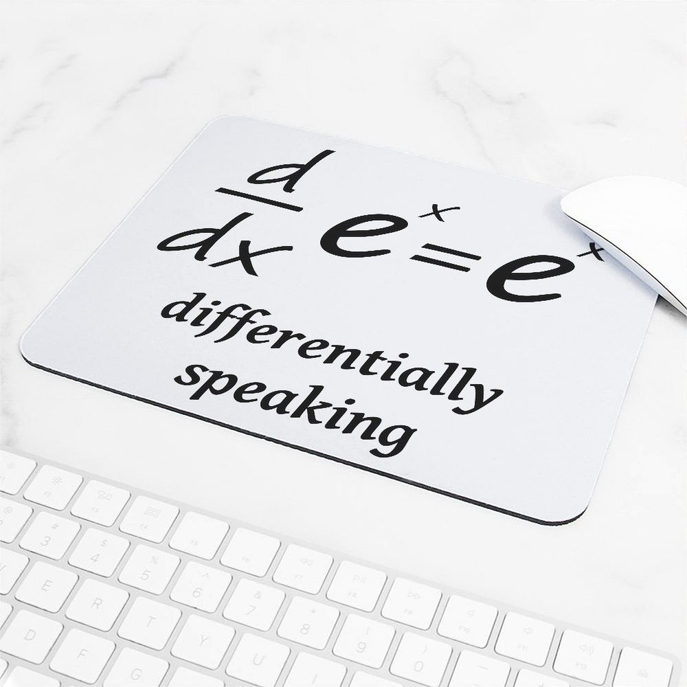 CafePress Differentially Speaking Mousepad (567834854)