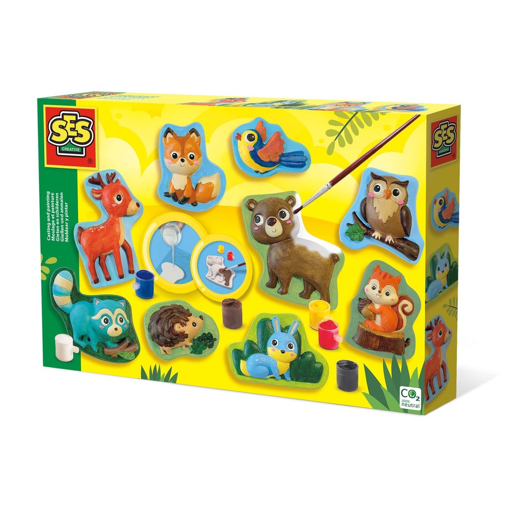 SES Creative - Casting and Painting - Forest Animals - (S01134)
