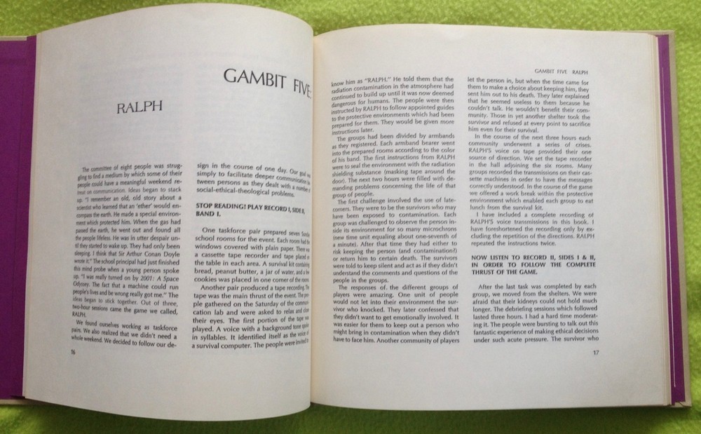 Gaming .. Creating Simulation/Learning Games for Religious Education + 2 records