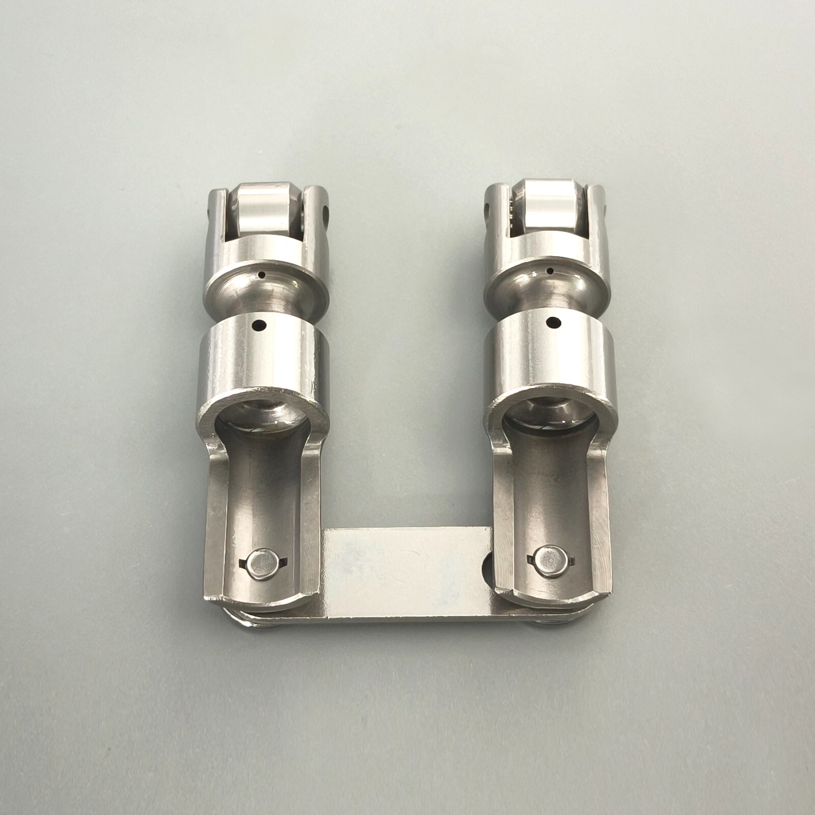 For SBC CHEVY GM 265-400 Link Bar Racing Retrofit Solid Roller Valve Lifters