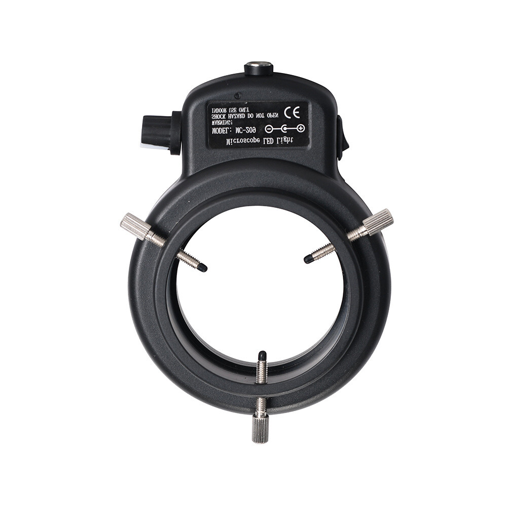 144 LED Adjustable Ring Light Illuminator for Stereo Microscope Part EU Plug