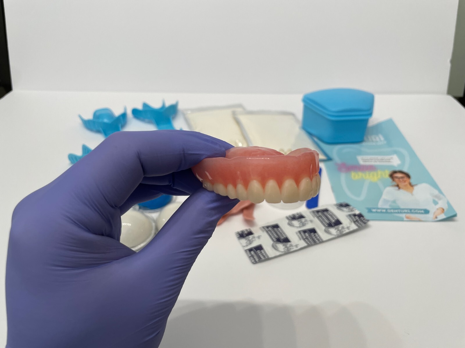 I made my own homemade dentures with Denturi