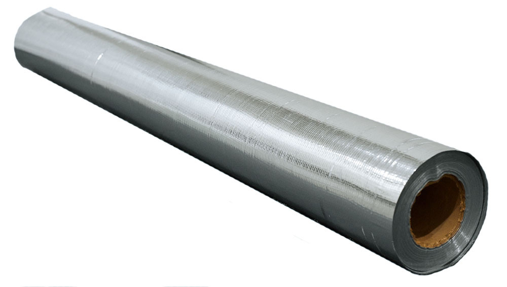 1000sqft 4x250 Solid Double Sided Reflective Flooring Underlayment Vapor Barrier
