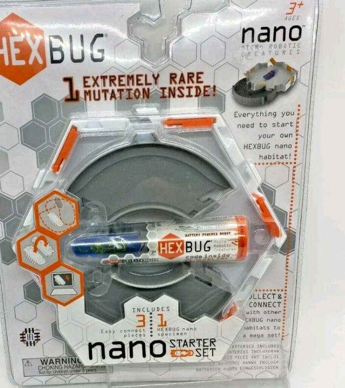 VINTAGE HexBug Nano Starter Set 1 Extremely Rare Mutation