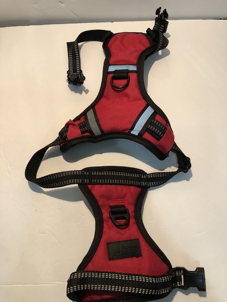 Gorilla Grip Dog Harness Size M Red