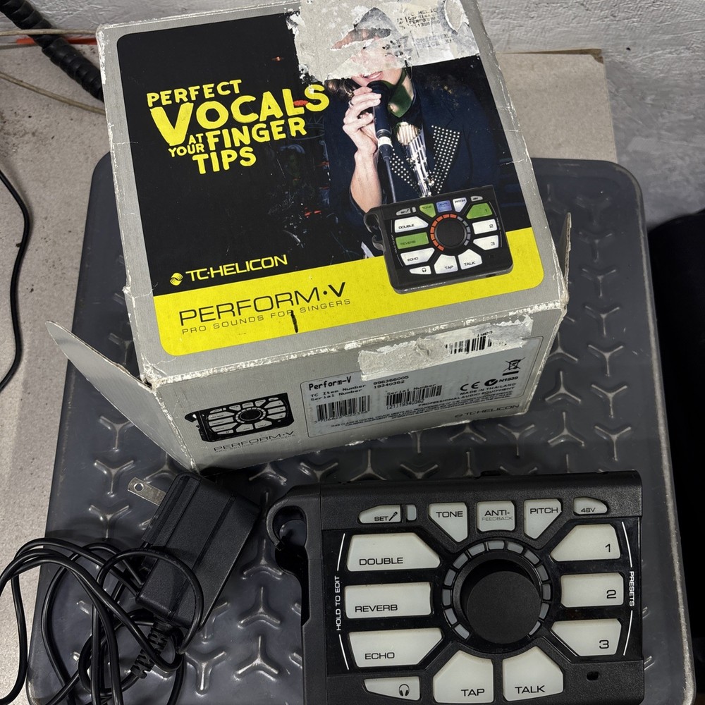 TC Helicon Perform-V Vocal Effects Processor - Power Cord #M4