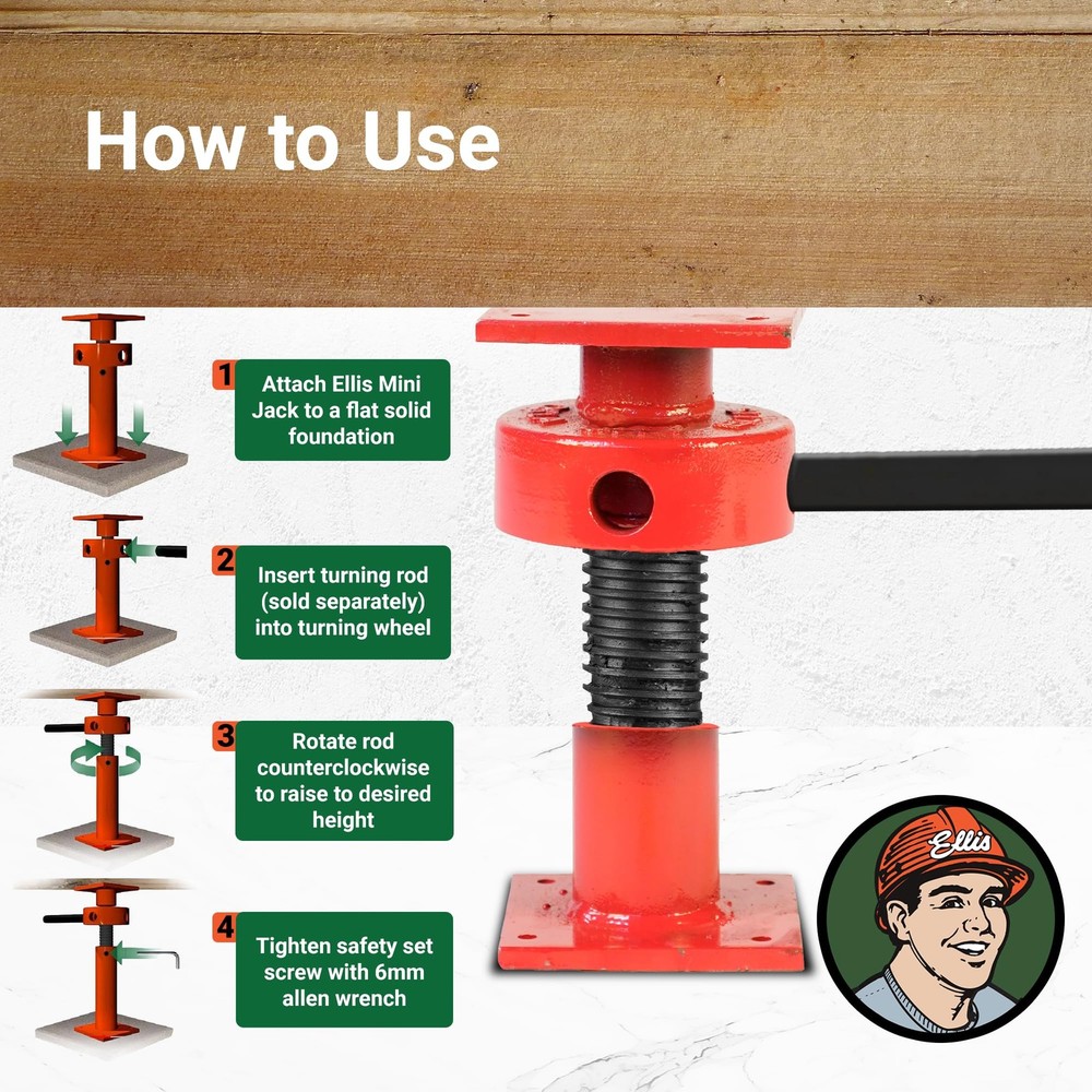 Manufacturing Adjustable Mini Screw Jack Post – House Jack for Foundation, Fl...