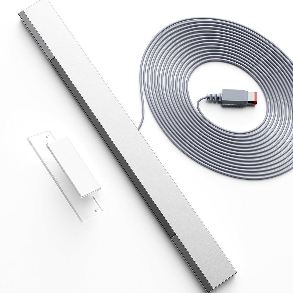 Stable Wired Infrared Sensor Bar for Wii - Ideal Replacement with Flexible Setup