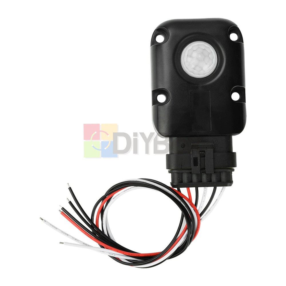 DC6-24V Infrared PIR Motion Sensor Detector LED Outdoor Waterproof Sensor Switch