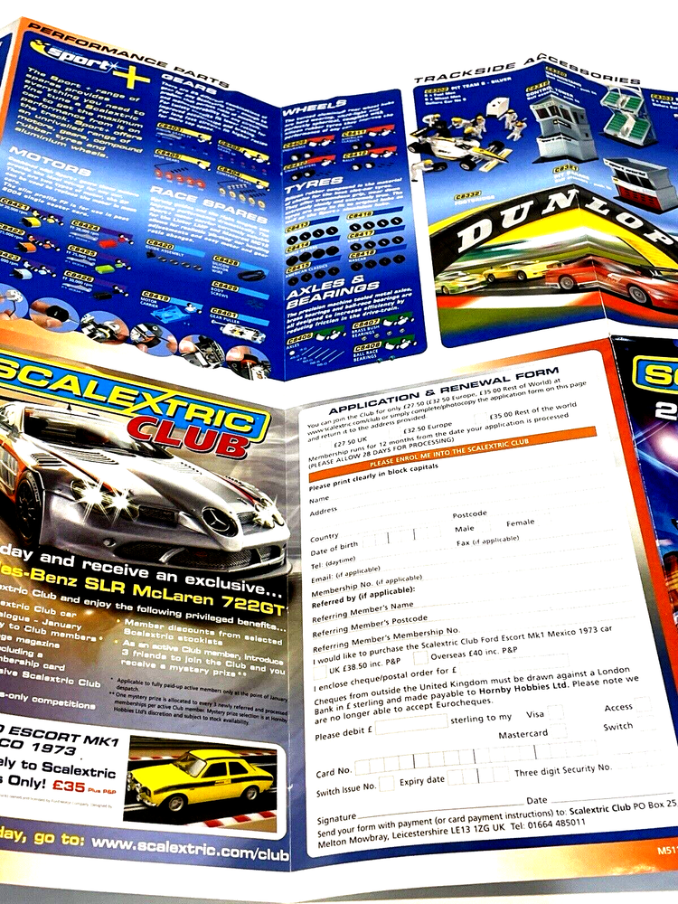 Scalextric 1:32 2010 Pamphlet