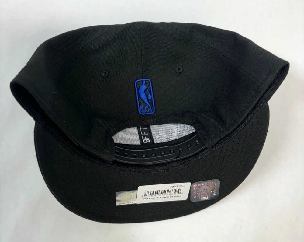 Philadelphia 76ers NBA NE Snapback Hat~ Black
