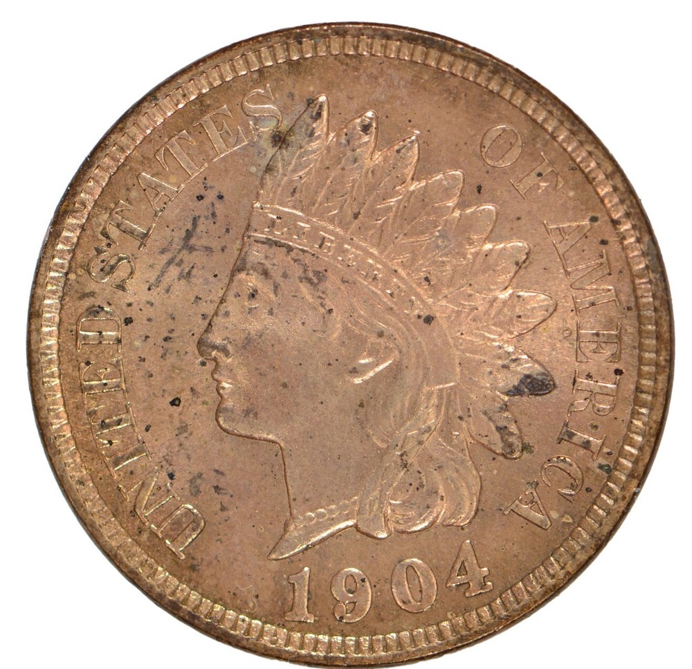 1904 Indian Head Cent Penny ~ Uncirculated
