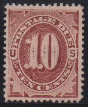 US Postage Dues #J19 Mint F - VF