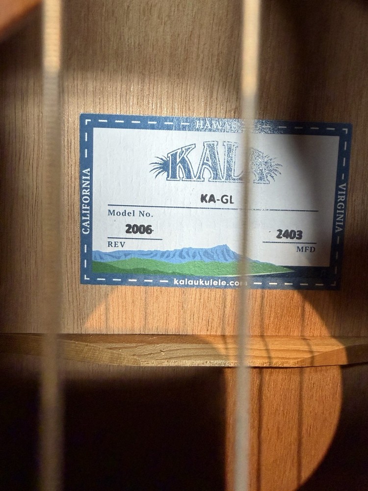 Kala KA-GL 6-String Guitarlele