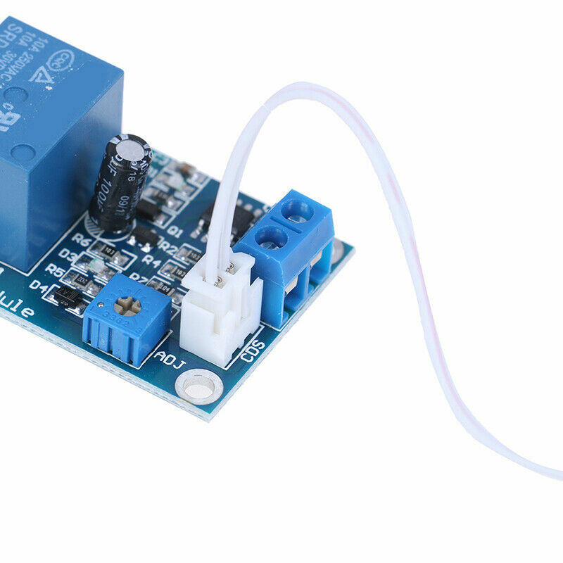 DC12V Adjustable Photoresistor Light Control Relay Switch Time Delay Module