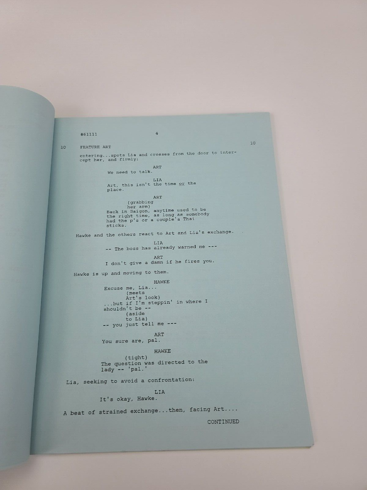 AIRWOLF / Robert Specht 1985 TV Script, Jan-Michael Vincent "The Deadly Circle"