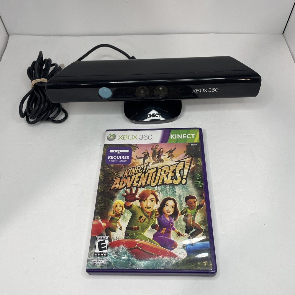 Microsoft Kinect Sensor for XBox 360 with Kinect Adventures