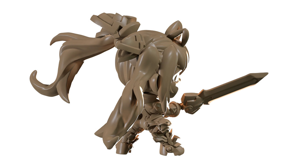 Capsule Chibi - Tail Red