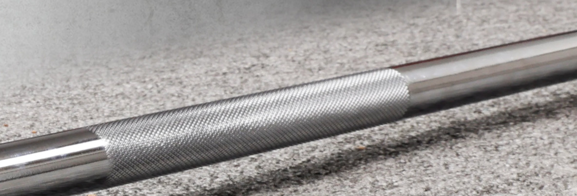 New 6 Foot Standard Barbell Weightlifting Chrome Bar 1" Thick Gym Fitness 15 lb