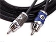 Kicker Q-series RCA 2.0 & 1.0 Meter Bundle (2 Ch.)
