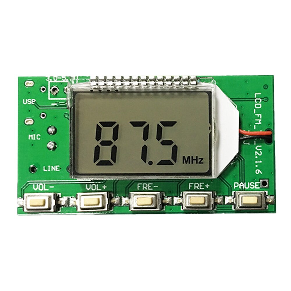 FM Transmitter Module 7-108MHz DC 3-5V Audio Radio Wireless Receiver Microphone